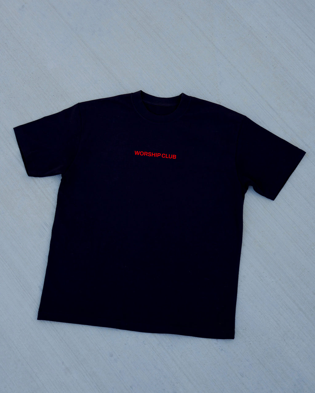 Oversized "Covered By His Blood" tee