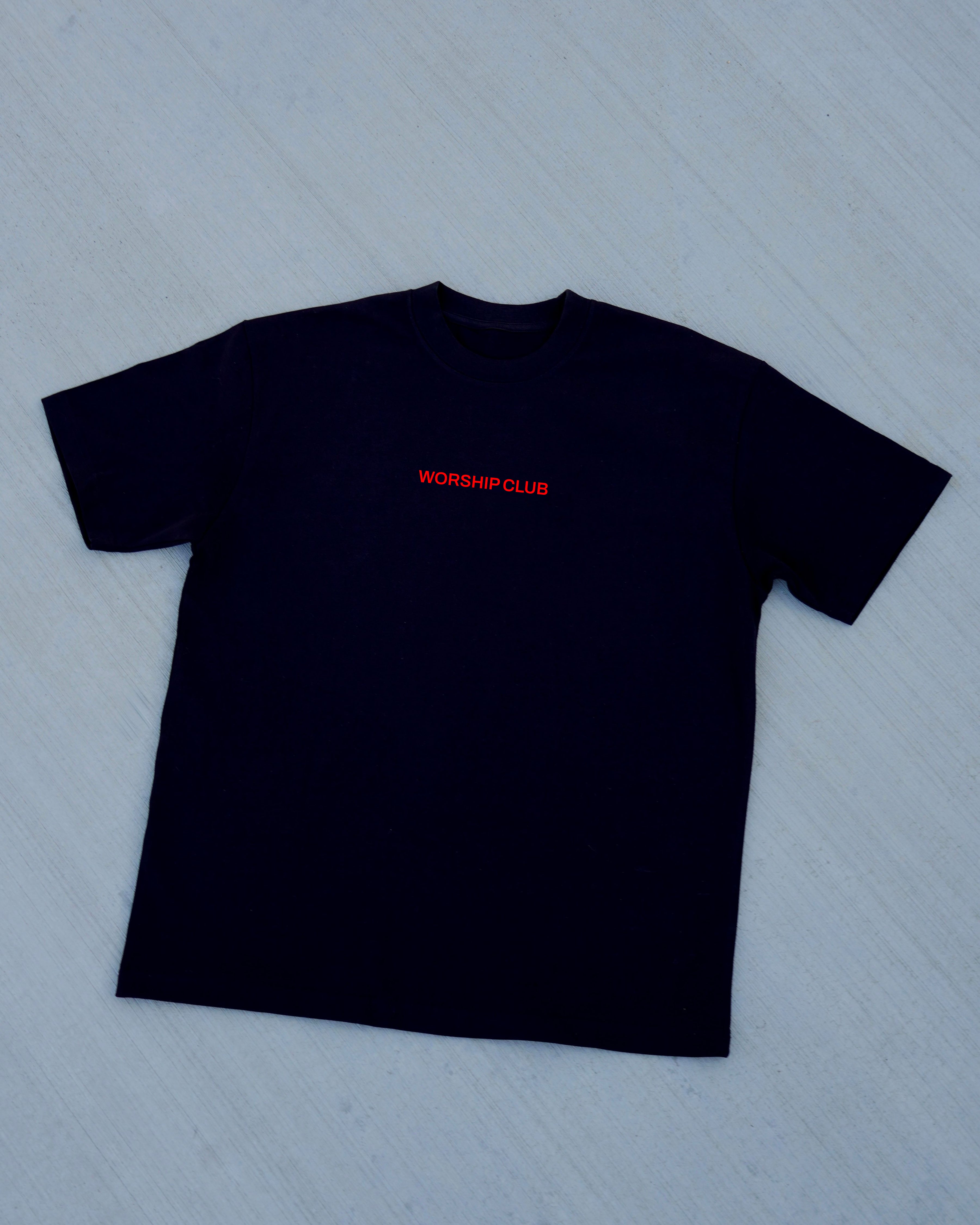 Oversized "Covered By His Blood" tee